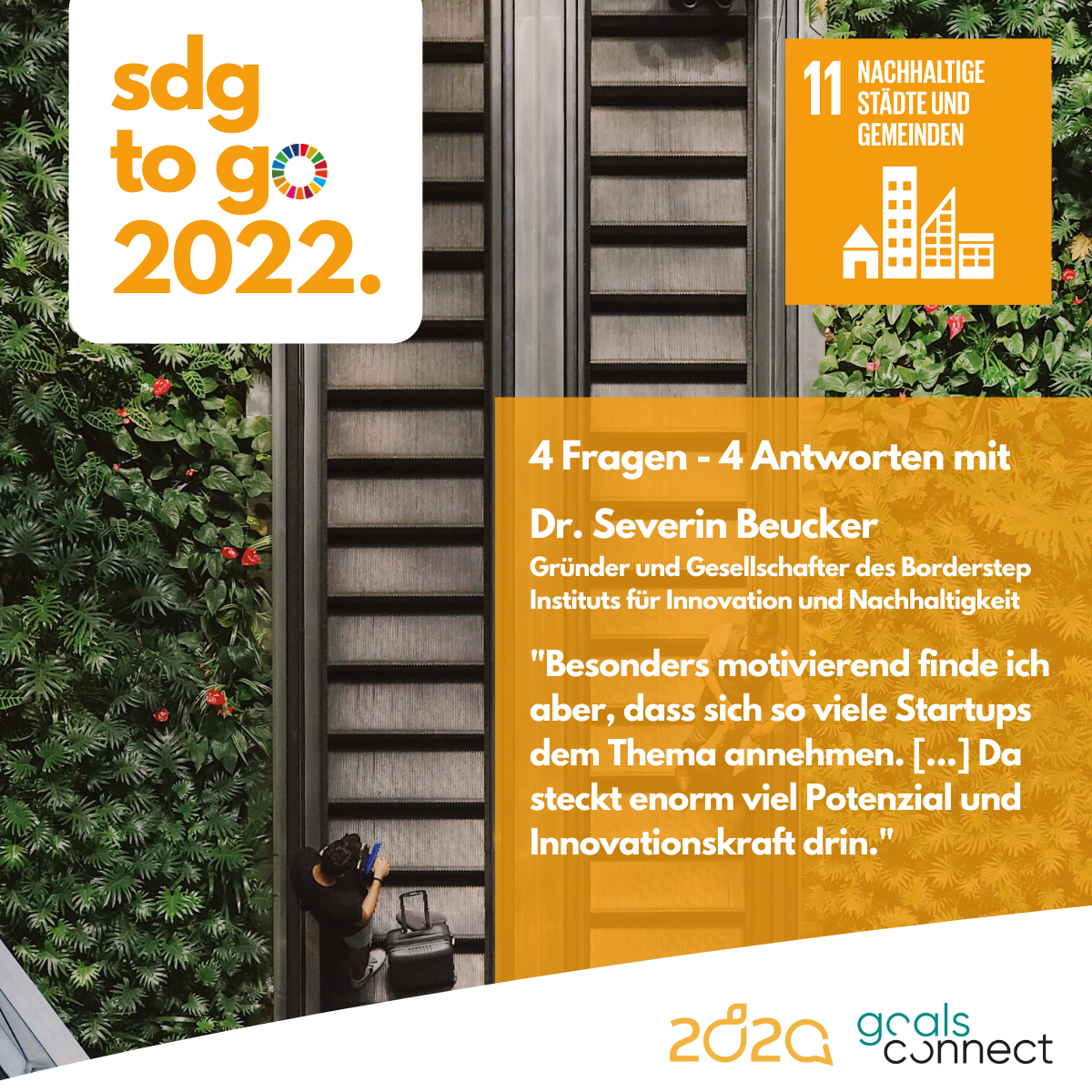 SDG to go – Heute: SDG 11 „Nachhaltige Städte und Gemeinden“