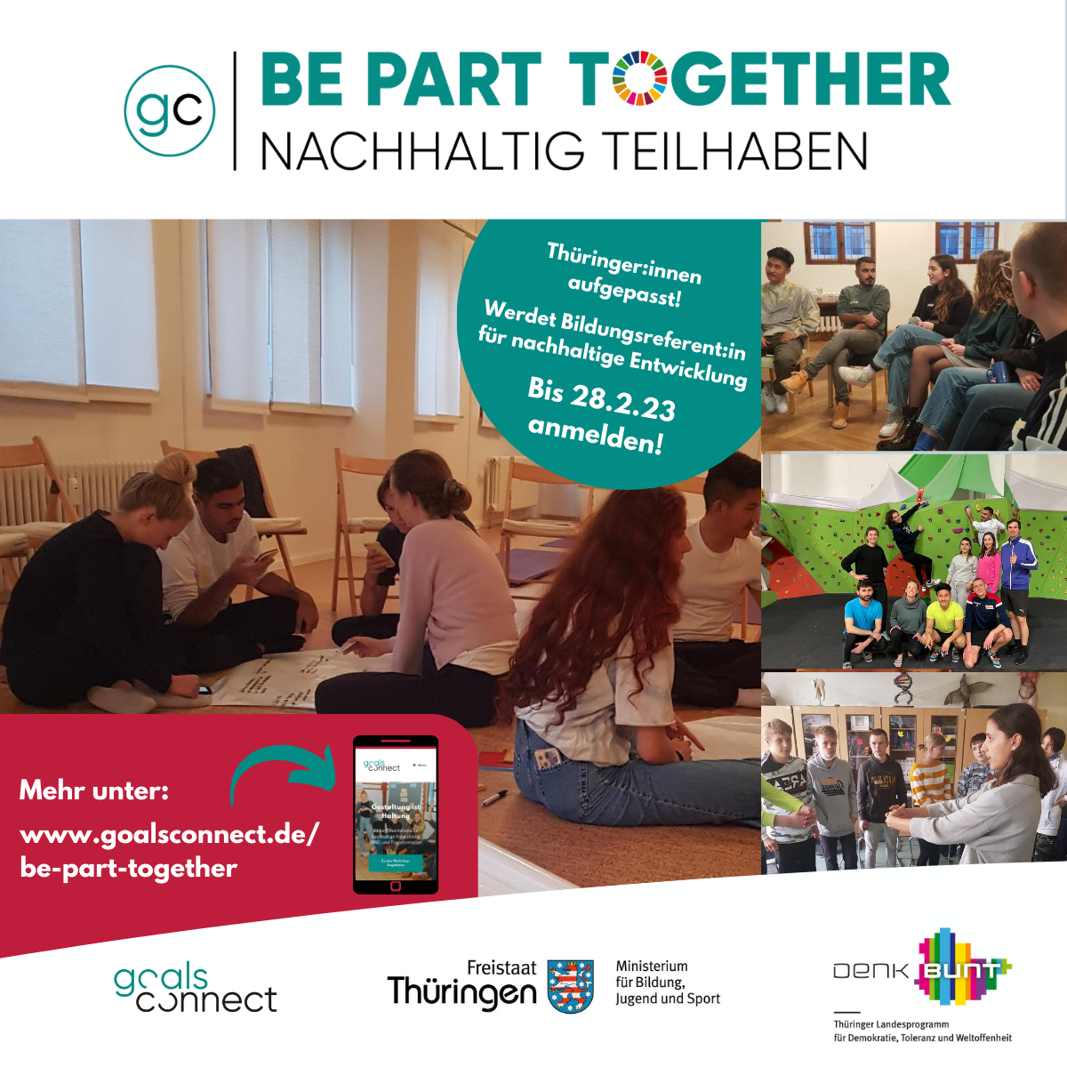 Read more about the article Jetzt für Be Part together anmelden